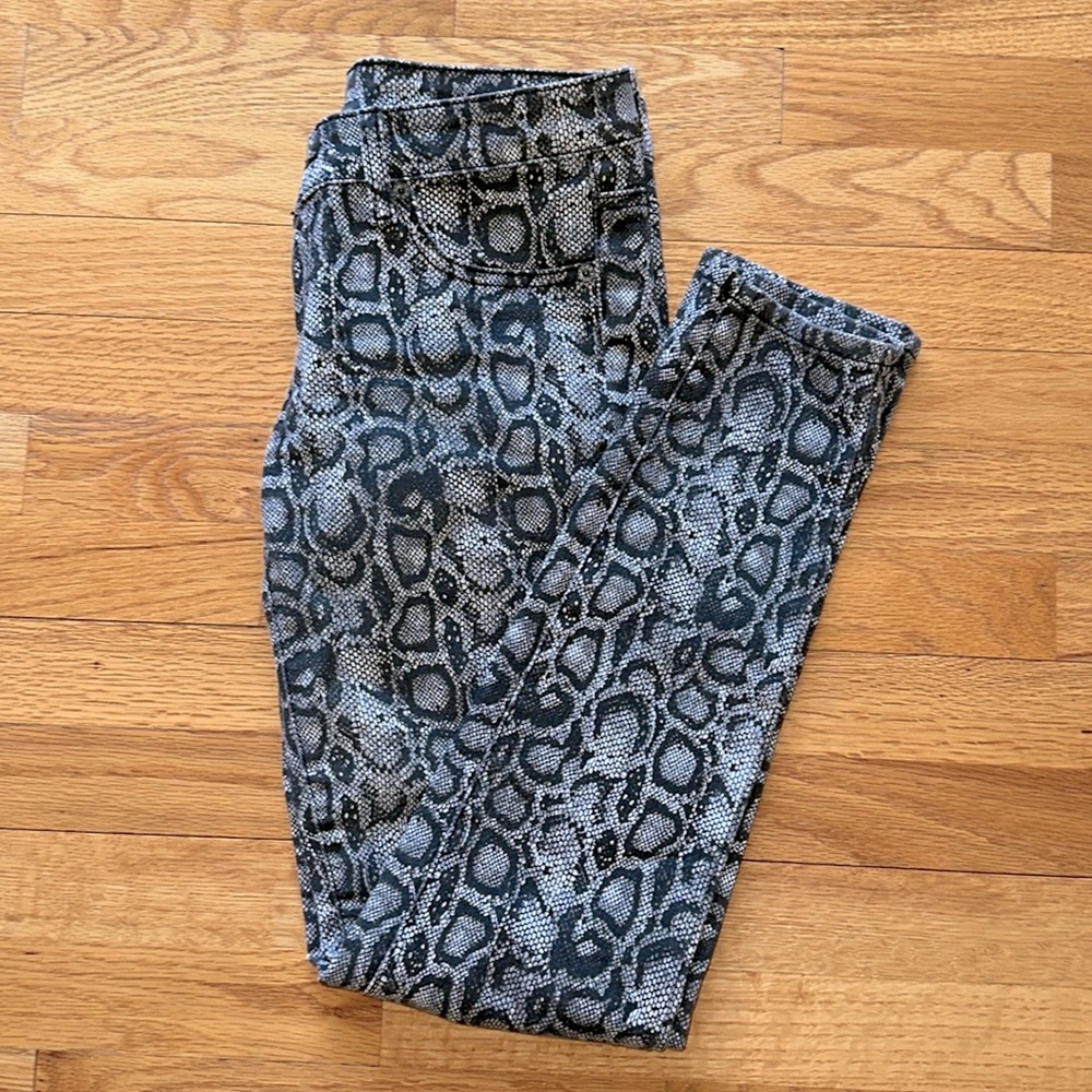 LF Carmar Snakeskin Print Jeans